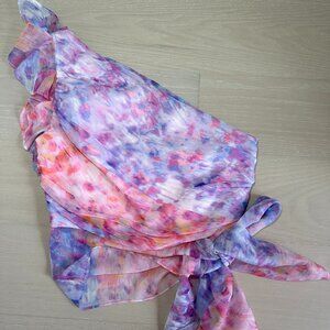 Amanda Uprichard Ruffle Garden Party Top S